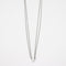 Collier Collier or gris, diamant 58 Facettes HS20354