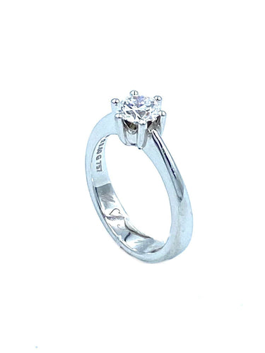 Bague Solitaire Bucherer diamant 0,60ct 58 Facettes