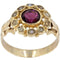 Bague Bague Napoléon III, perles, grenat 58 Facettes 063391