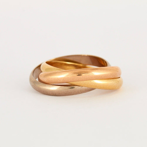 Bague 54 CARTIER - Bague Trinity 3 ors 58 Facettes