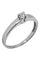 Bague SOLITAIRE MODERNE DIAMANT 0.10 CARAT 58 Facettes 050911