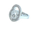 Bague CHOPARD - Bague Happy Spirit or blanc, diamants 58 Facettes