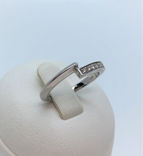 Bague 52.5 Alliance Garel Envol Diamants 58 Facettes 20400000402