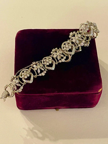 Bracelet Bracelet Or Gris Diamants 7cts 58 Facettes 1042885