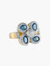 Bague 52 Bague Saphirs et Diamants 58 Facettes