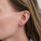 Boucles d'oreilles Boucles d'oreilles en Or blanc, diamants 58 Facettes
