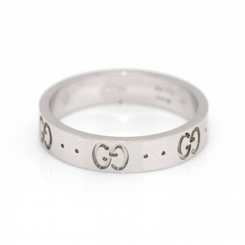 Bague 53 GUCCI - Bague en Or blanc 58 Facettes D360482FJ