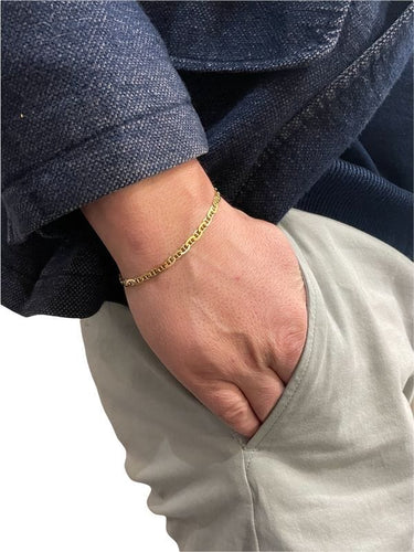 Bracelet BRACELET MAILLE MARINE 58 Facettes 045881