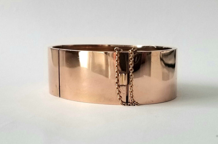 Bracelet Bracelet ancien or rose, perles et diamants anciens 58 Facettes