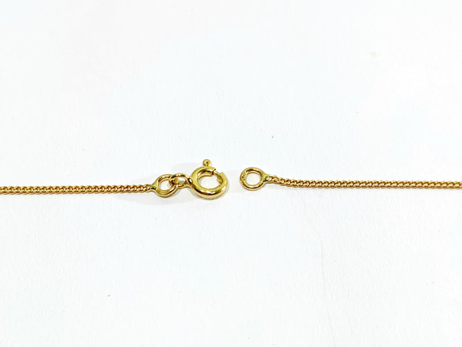 Collier Chaine Or jaune Maille Gourmette 58 Facettes