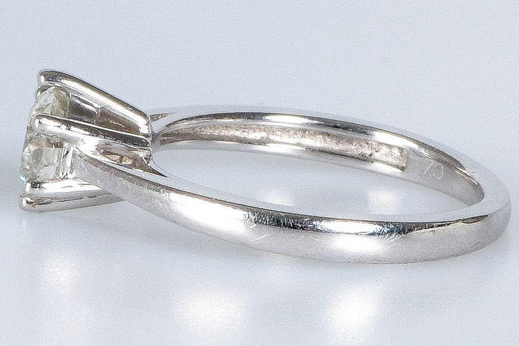 Bague 53 Bague solitaire Or blanc Diamant 58 Facettes J5330495534-AIG6