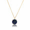 Collier Pendentif Lapis lazuli &  Or recyclé 58 Facettes