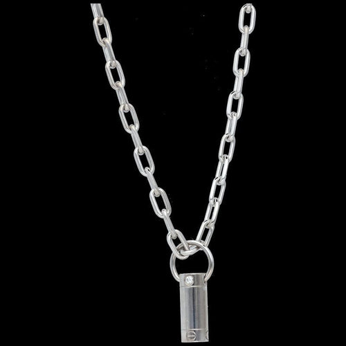 CARTIER LOVE COLLIER TOURNEVIS OR BLANC 18k 58 Facettes 2049