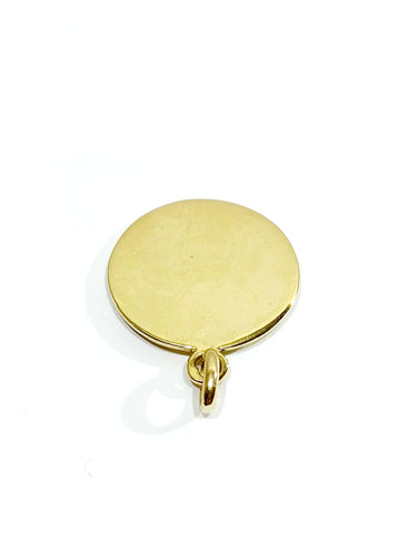 Pendentif Médaille en or Saint Jean-Baptiste 58 Facettes