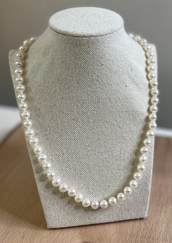 Collier Collier Or Jaune avec Perles de culture Blanches 58 Facettes 20400000437