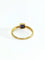Bague 54 Bague Or jaune Saphir 58 Facettes