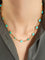 Collier Collier Vintage Or Turquoises 58 Facettes