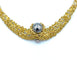 Collier GILBERT ALBERT. Collier or jaune, diamant et billes interchangeables 58 Facettes
