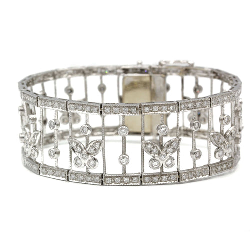 Bracelet Bracelet Or blanc Diamants 58 Facettes 240094R