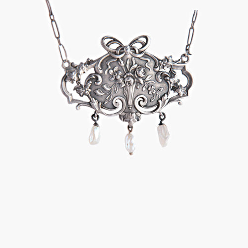 Collier Collier Pampille Perles 58 Facettes