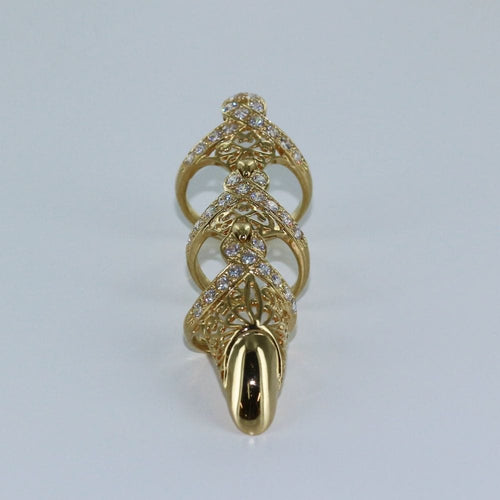 Bague 56 Bague articulée 58 Facettes