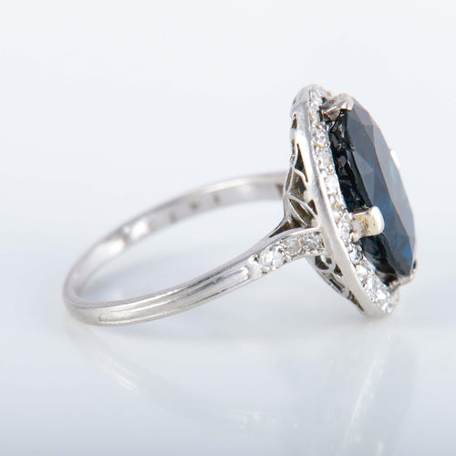 Bague 51 Bague Platine Saphir Diamants 58 Facettes 220400