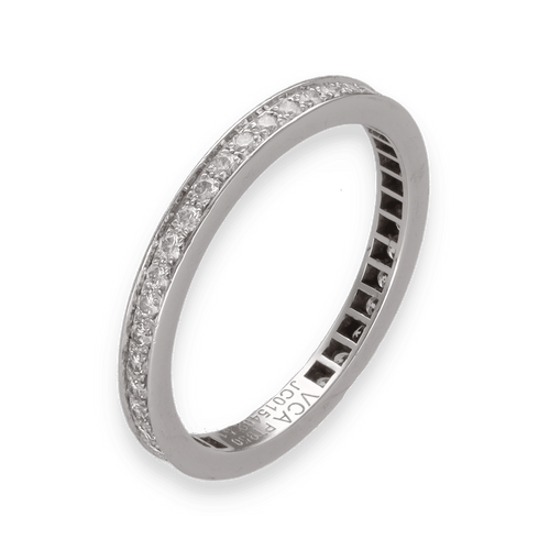 Bague 51 Van Clef & Arpels - Alliance Romance diamants 58 Facettes