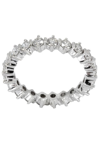 Bague ALLIANCE MODERNE DIAMANTS 58 Facettes 048791
