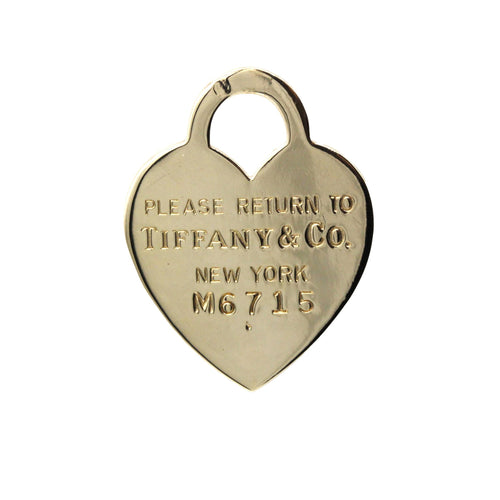 Pendentif TIFFANY & CO - Pendentif Cœur Or jaune 58 Facettes 240002R