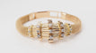 Bracelet 15.5/17cm Bracelet vintage en or jaune et diamants 58 Facettes 32442