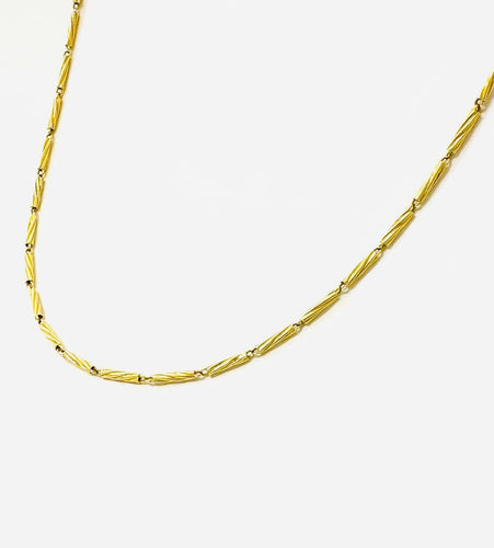 Collier GILBERT ALBERT. Collier 58 Facettes