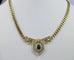 Collier Collier en Or jaune, Saphir et Diamants 58 Facettes 20400000633