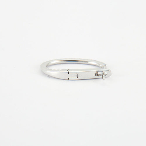 Boucles d'oreilles Boucles d'oreilles en Or blanc, diamants 58 Facettes