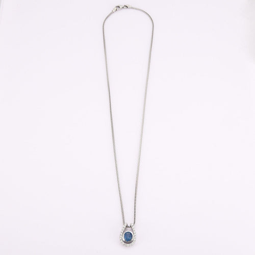 Pendentif Pendentif, saphir,diamants 58 Facettes