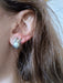 Boucles d'oreilles Boucles d'Oreilles Perle Et Saphirs 58 Facettes 512