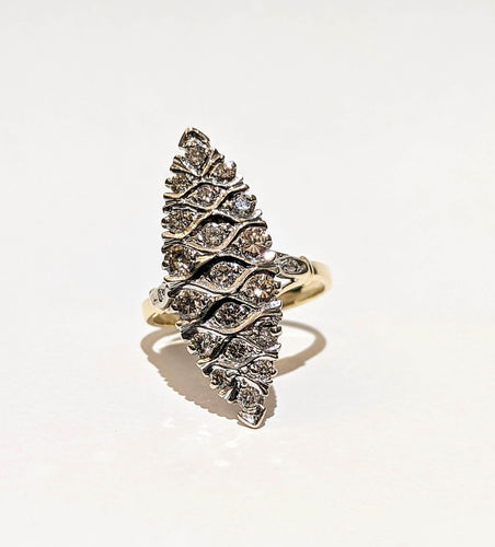 Bague Bague marquise diamants 58 Facettes