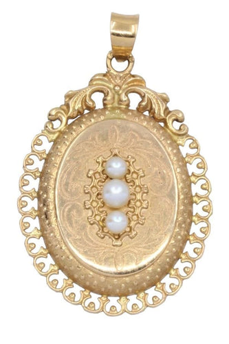 Pendentif PENDENTIF PERLES NAPOLÉON III 58 Facettes 059261