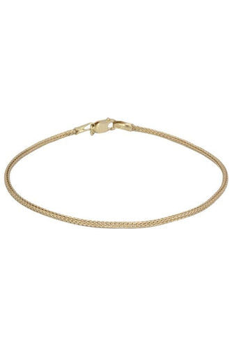 Bracelet Bracelet Or jaune maille palmier 58 Facettes 080951