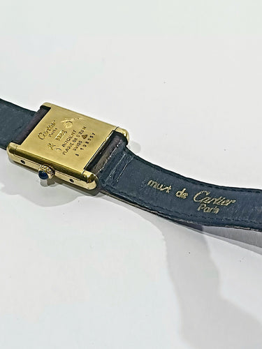 Montre Cartier - Montre De Femme Must 58 Facettes 3083/7