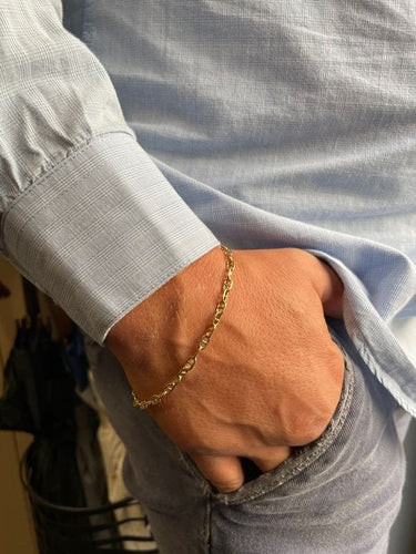 Bracelet BRACELET MAILLE MARINE 58 Facettes 053721