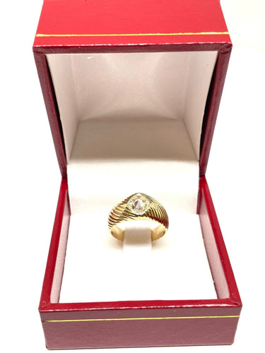 Bague Bague Jonc diamant losange 58 Facettes