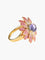 Bague 62 Bague Fleur Améthyste, Saphirs roses, Diamants 58 Facettes