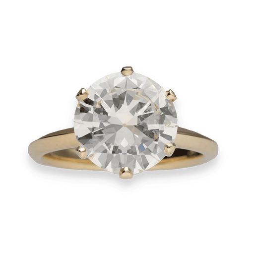 Bague Bague Solitaire diamant 3,53cts 58 Facettes