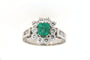 Bague Bague Marguerite Emeraude 58 Facettes 6380j