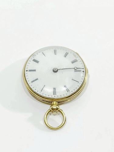 Montre Montre Gousset femme Or Email Diamants 58 Facettes