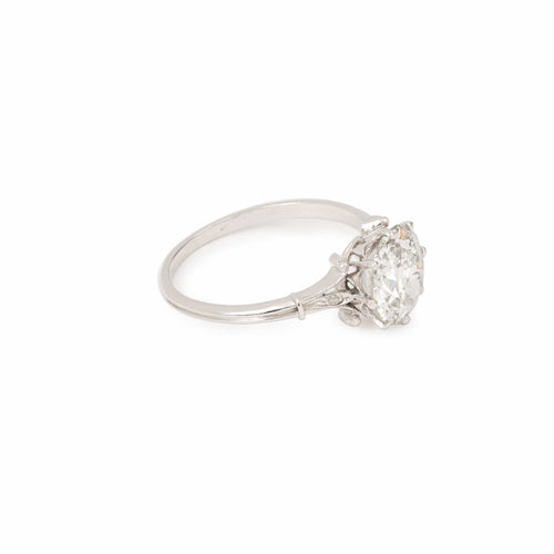 Bague Bague Solitaire Diamant 2.60 cts 58 Facettes BD165
