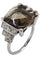 Bague BAGUE STYLE ART-DÉCO QUARTZ FUMÉ ET DIAMANTS 58 Facettes 056221