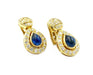 Boucles d'oreilles ADLER - boucles d’oreilles or jaune, saphirs et diamants 58 Facettes