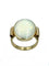 Bague Bague vers 1940 or jaune et opale 58 Facettes