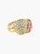 Bague 55 Bague Rubis calibrés Diamants 58 Facettes